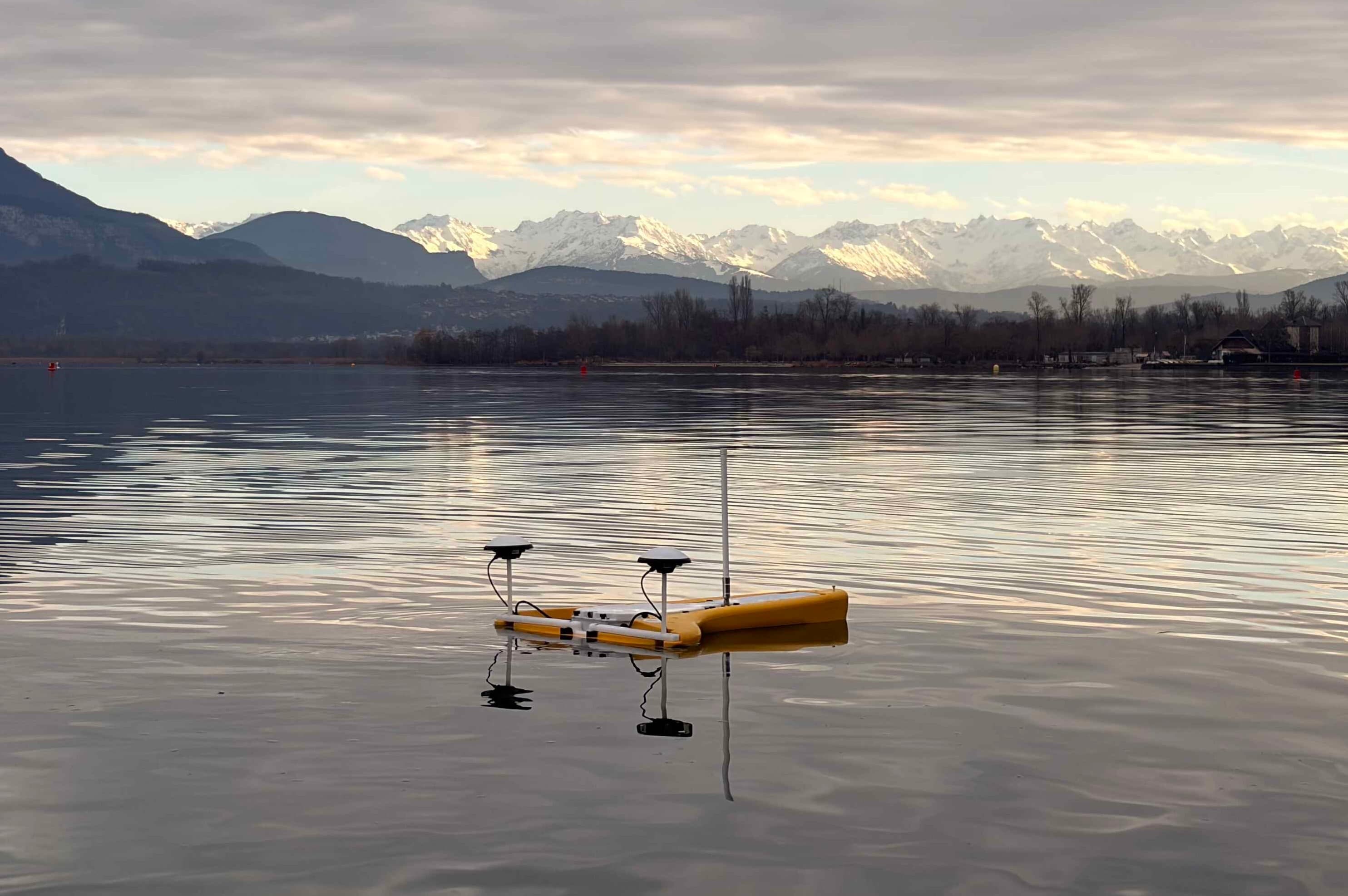 USV, side view