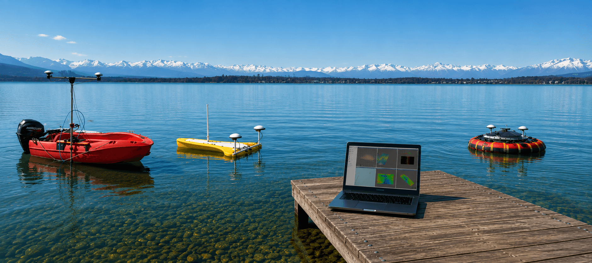 Iter Systems — sonar survey operations at the harbour